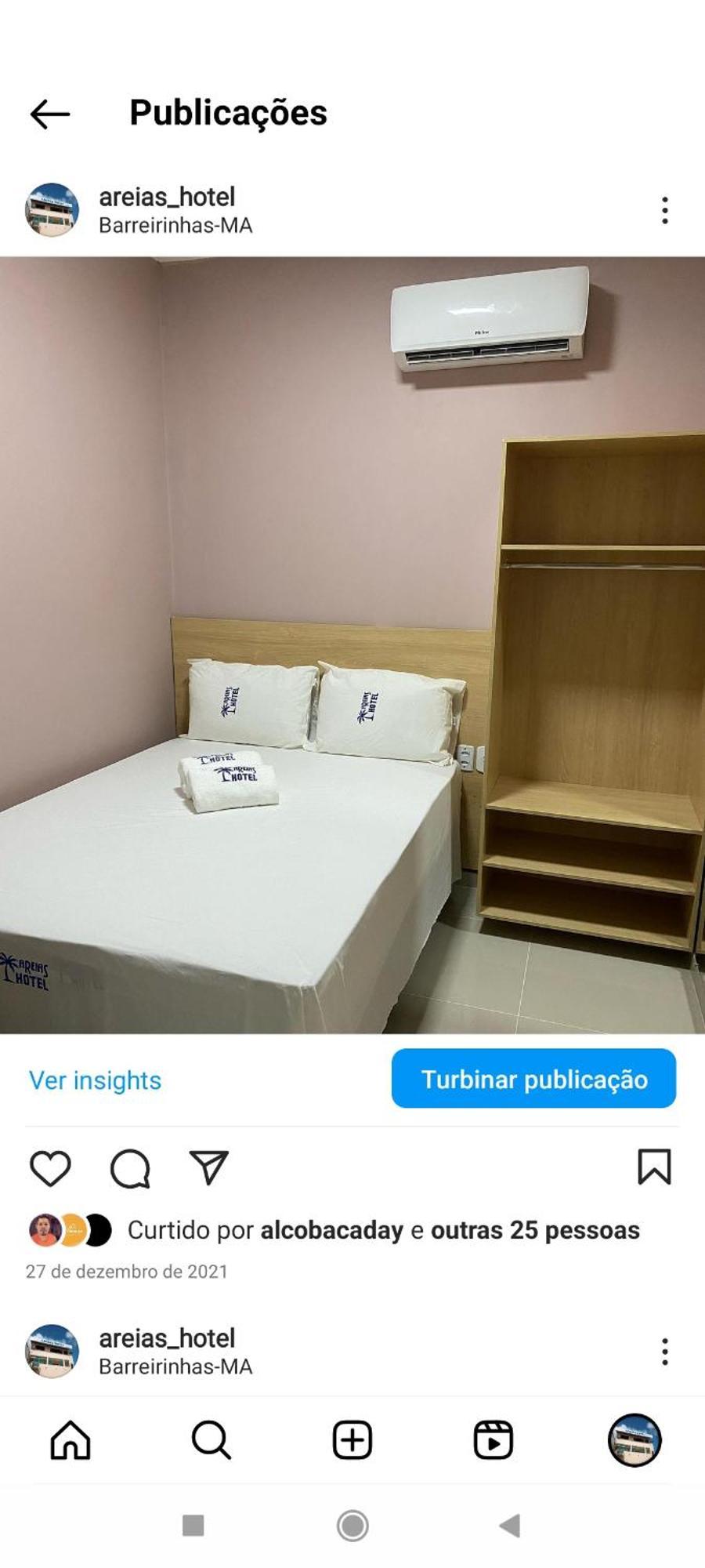 Areias Hotel 巴雷里尼亚斯 外观 照片